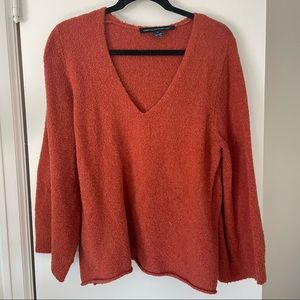 Oversized French Connection V-Neck Sweater